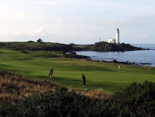 Ailsa golf course at Turnberry