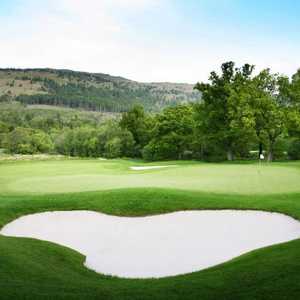 Loch Lomond GC: 11th green