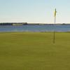 A view of the 4th hole at Fortrose & Rosemarkie Golf Club.