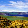 Looking back towards 1st hole at Fortrose & Rosemarkie Golf Club.