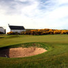 View of the 9th green at The Nairn Golf Club