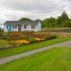 A view of the clubhouse at Gatehouse of Fleet Golf Club