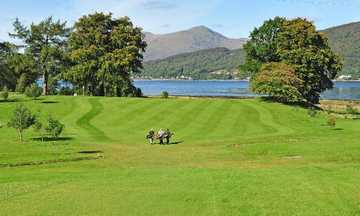 The Dragon's Tooth, Ballachulish, near Fort William - view from the 3rd hole (Glencoe Photography)