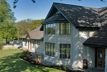 Stornoway GC: Clubhouse view