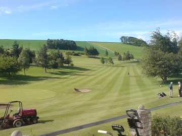 Cupar Golf Club: The clubhouse