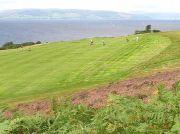 Millport Golf Club - 2nd Shot to 10th Green